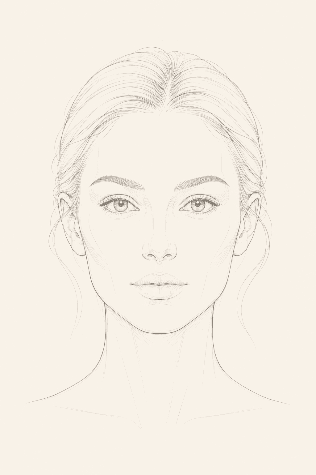 Face illustration for selecting treatment regions